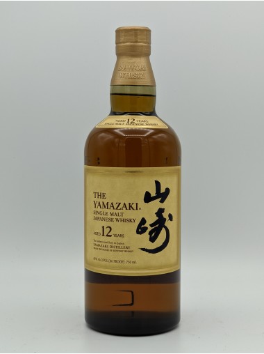 【市面稀有】三得利 山崎 12年 單一麥芽日本威士忌（無盒/裸瓶版）700ML 43%